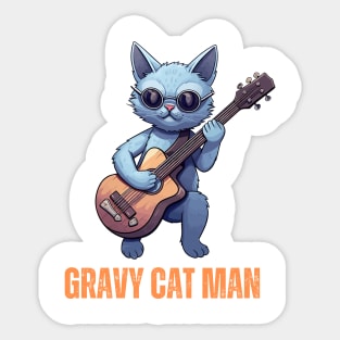 GarvyCatMan Sticker